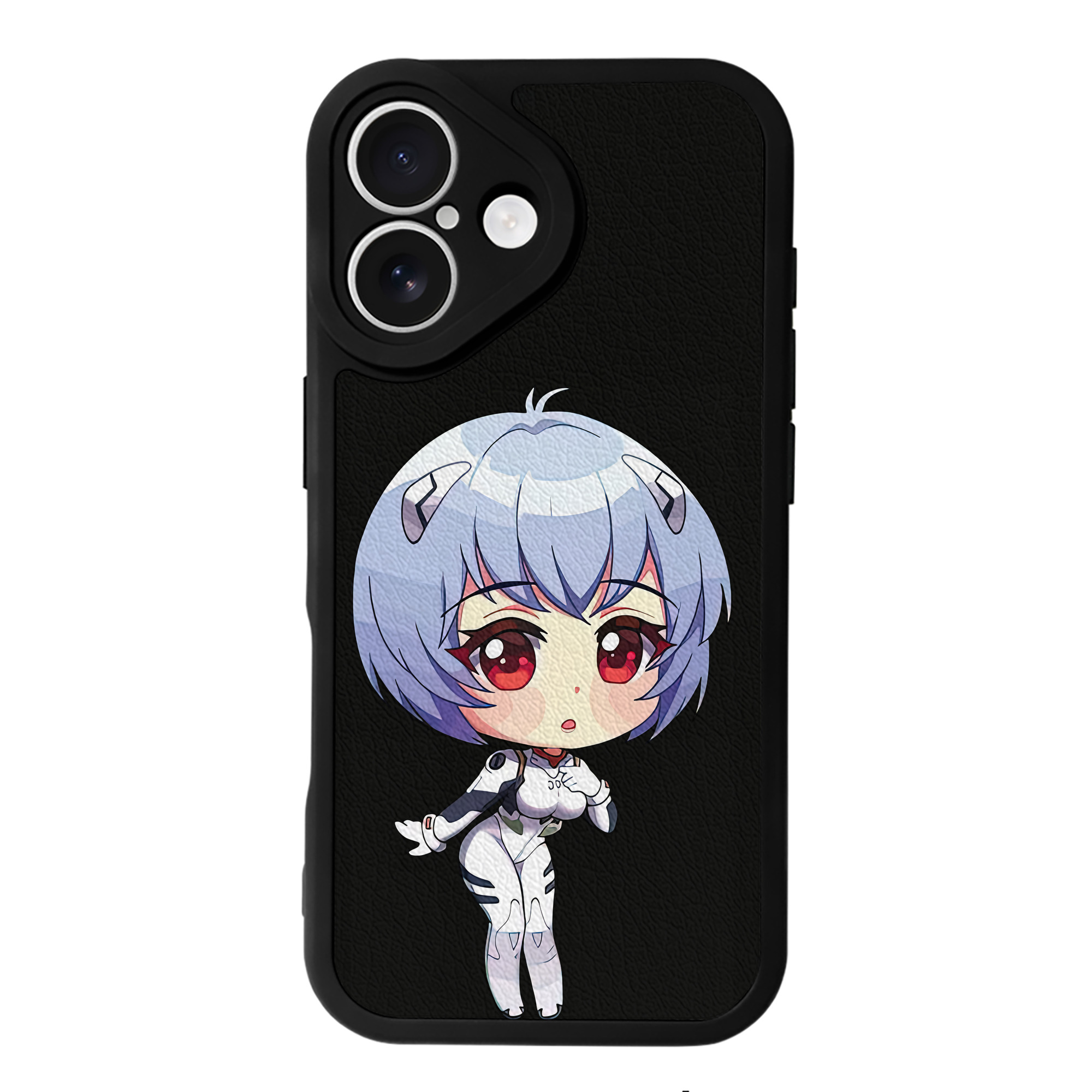 （画像用） EVA 新世紀エヴァンゲリオン 【iPhone 16シリーズ対応】シリコンスマホケース（レザー調） 材質：シリコン